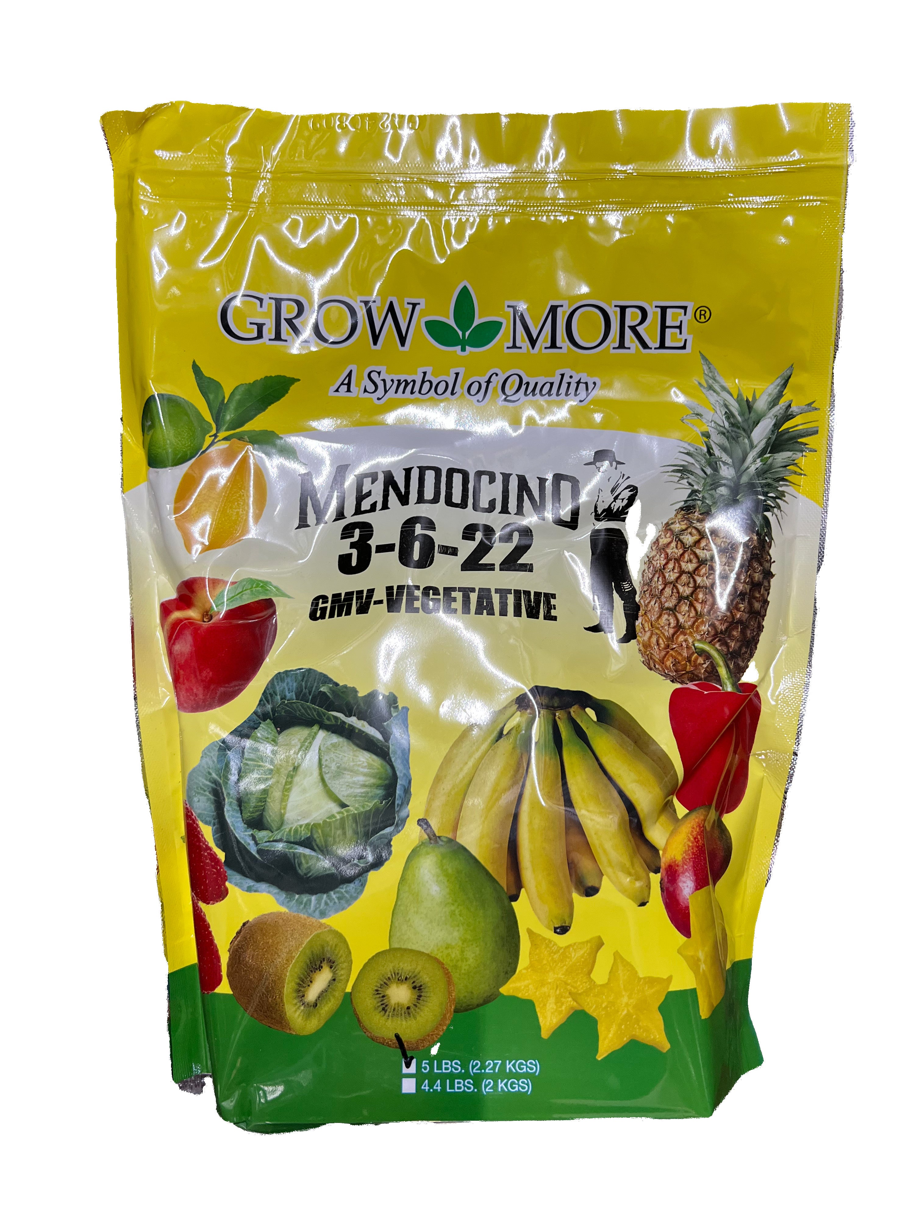 Grow More Mendocino GMV-Vegetative 3-6-22 (5LB)