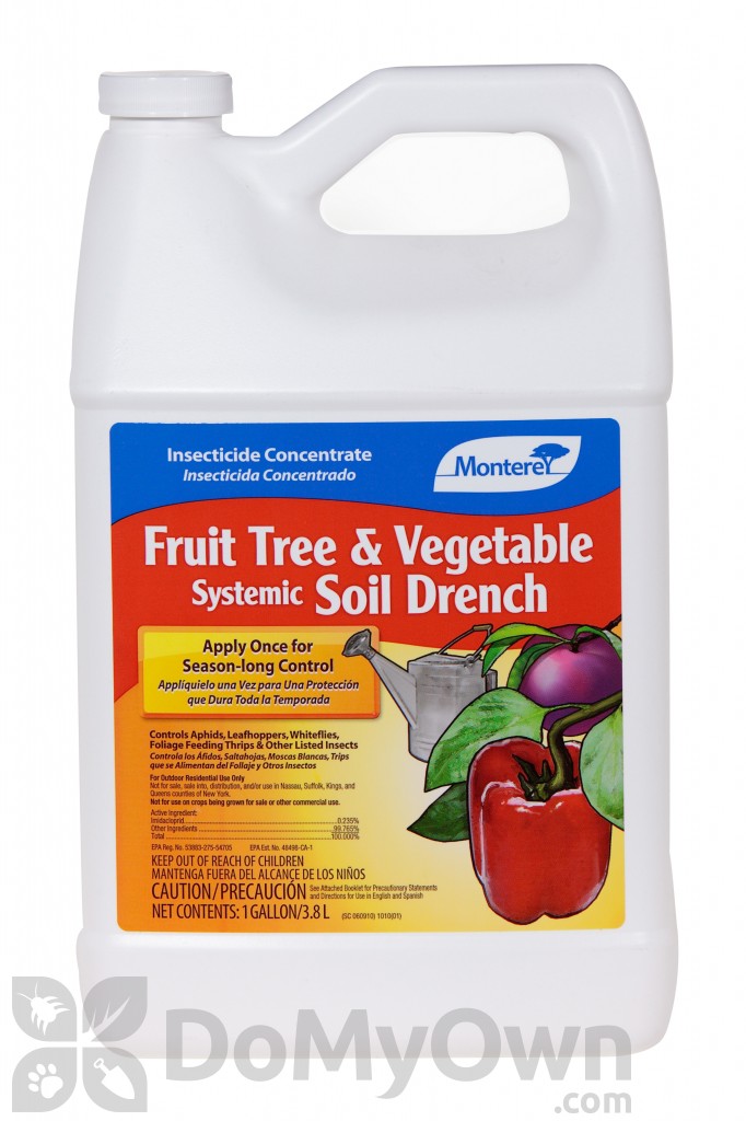 Monterey® Fruit Tree & Vegetable Systemic Soil Drench - 1gal