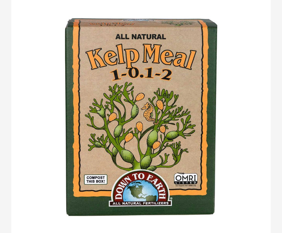 Down To Earth Kelp Meal All Natural (1-0.1-2) OMRI, 4oz