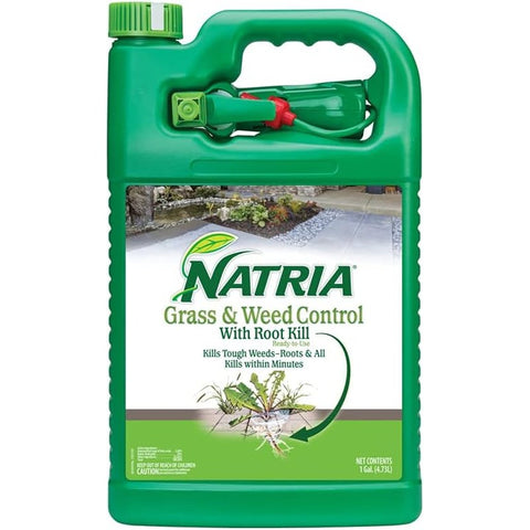 Natria Grass and Weed Control with Root Kill, Ready-to-Use, 1 Gallon