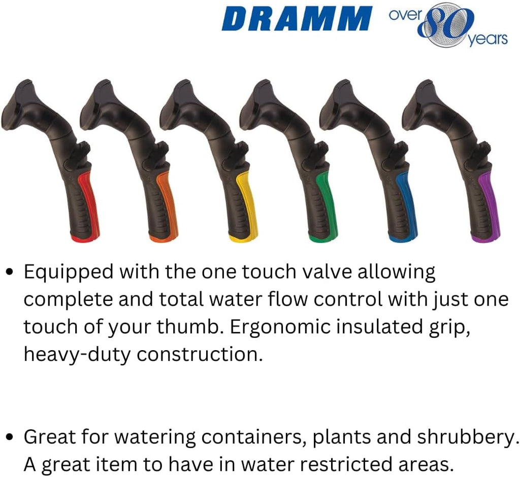 Dramm One Touch Fan Nozzle, Red