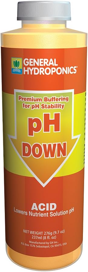 General Hydroponic pH Down 8 oz.