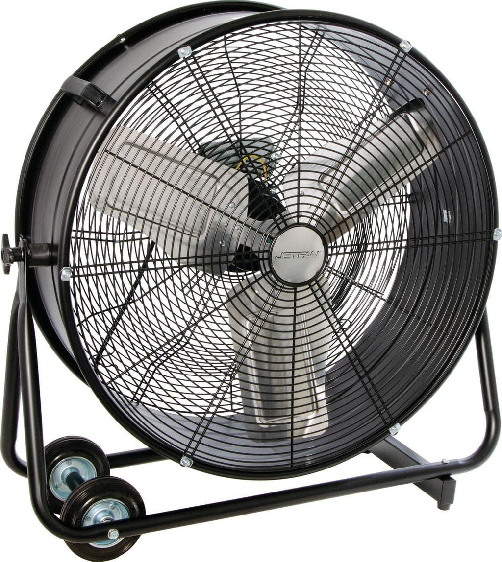 JetFan Adjustable Tilt Drum Fan, 24" 7,700 CFM