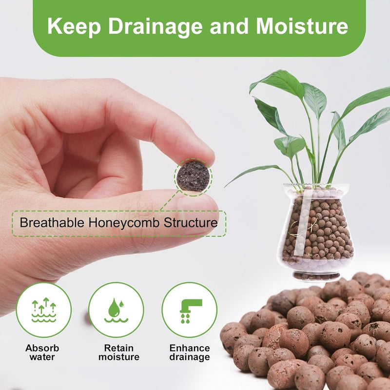 Hydro Crunch Expanded Clay Growing Media, 10 Liter