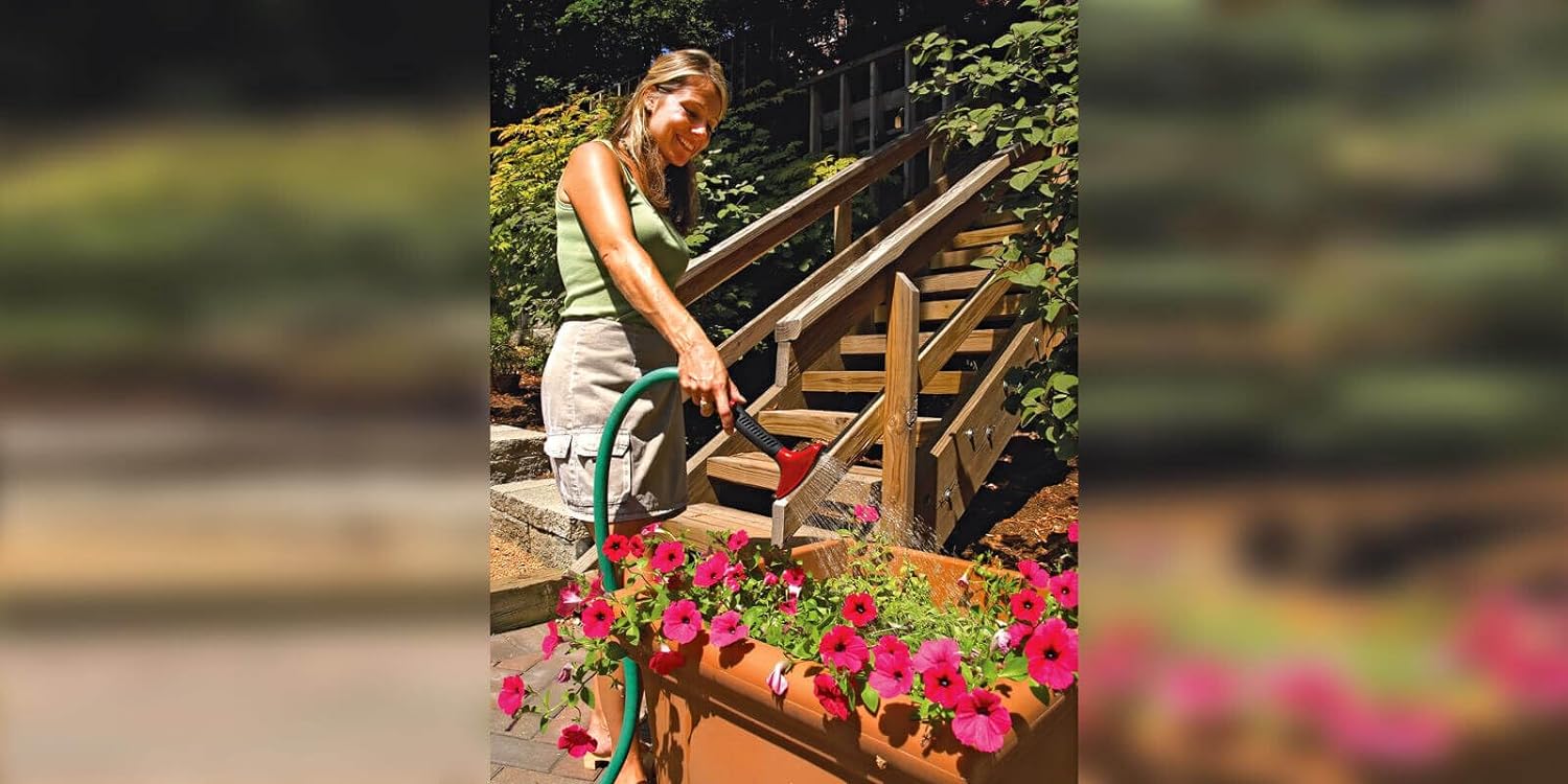 Dramm One Touch Fan Spray Nozzle, Yellow