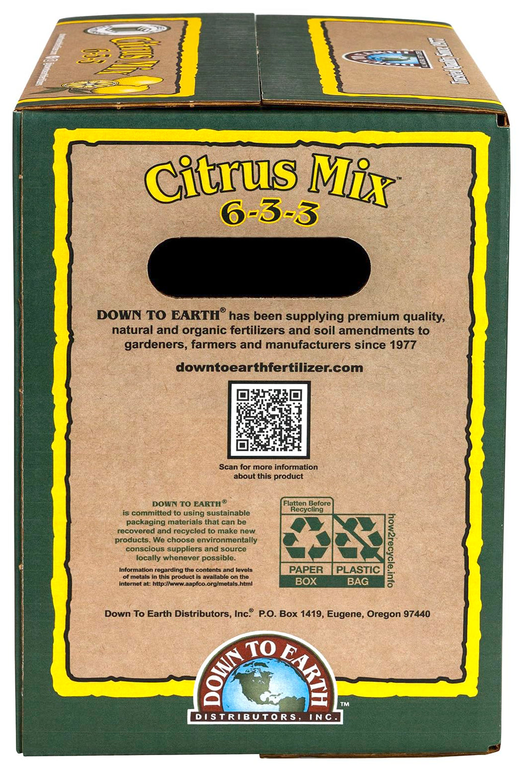 Down to Earth™ Citrus Mix™ 6-3-3 - 3pk, 15lb