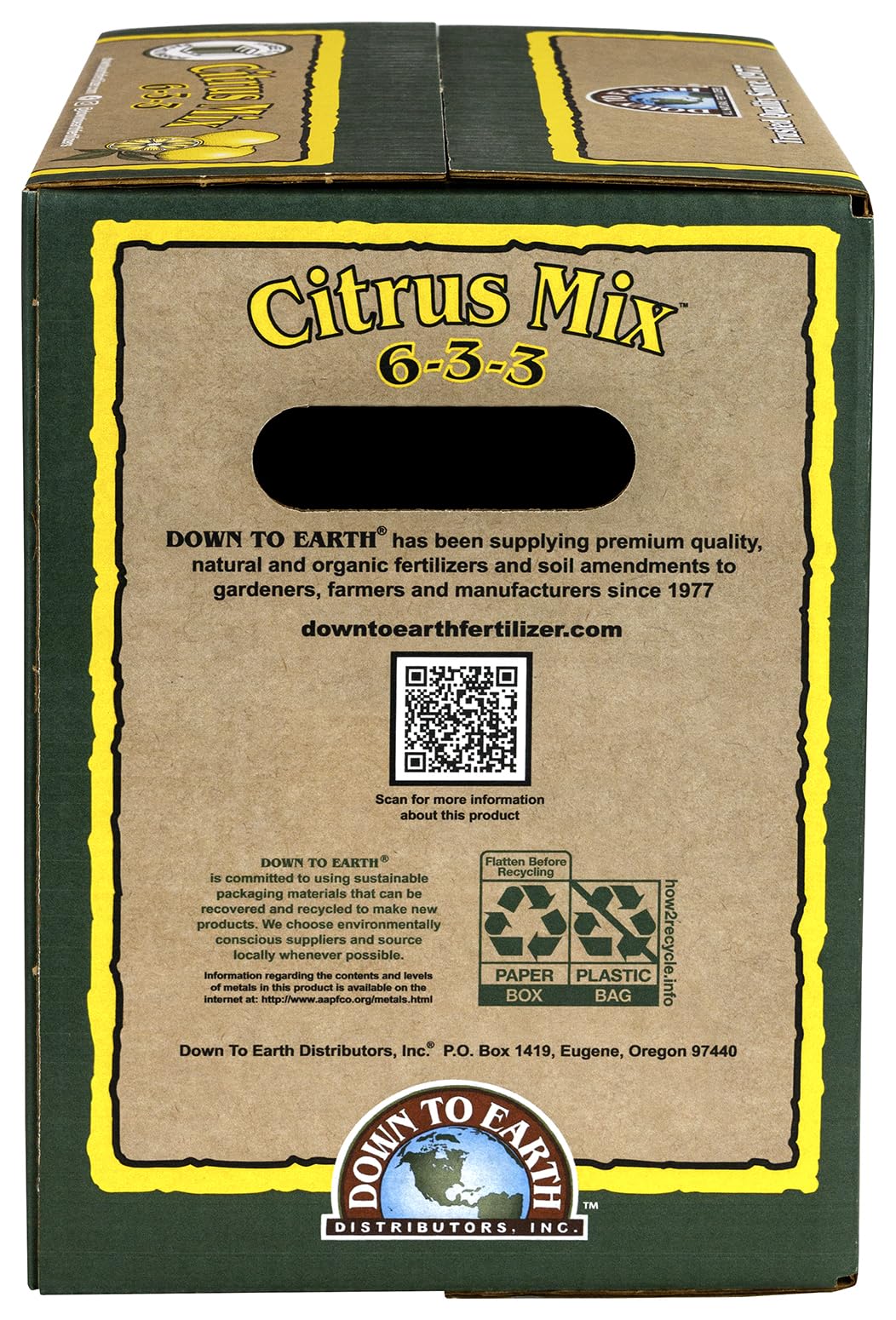 Down to Earth™ Citrus Mix™ 6-3-3 - 3pk, 15lb