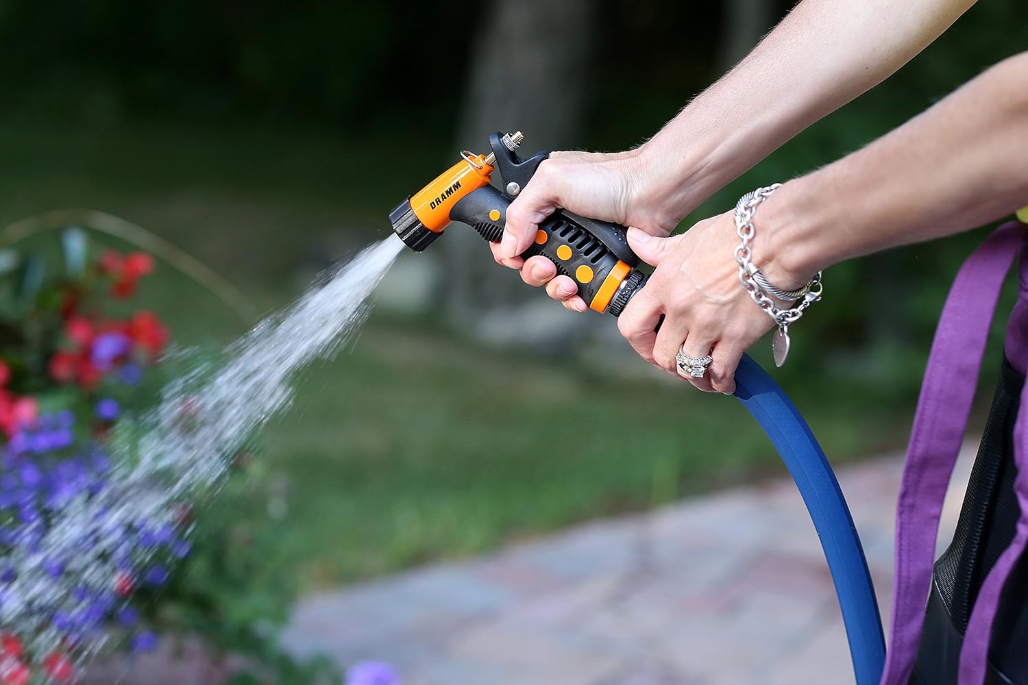 Dramm Pistol Spray Gun with Insulated Grip, Berry