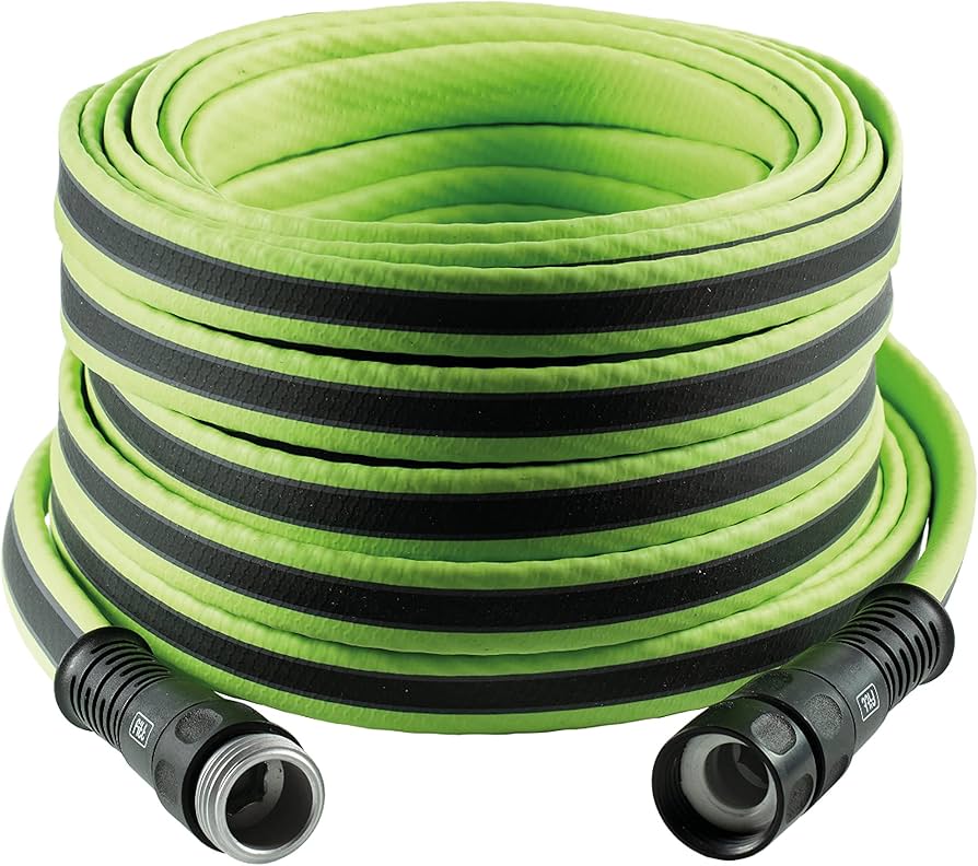 FITT Force Lite Garden Hose 50ft, Light-Duty Water Hose, Lime