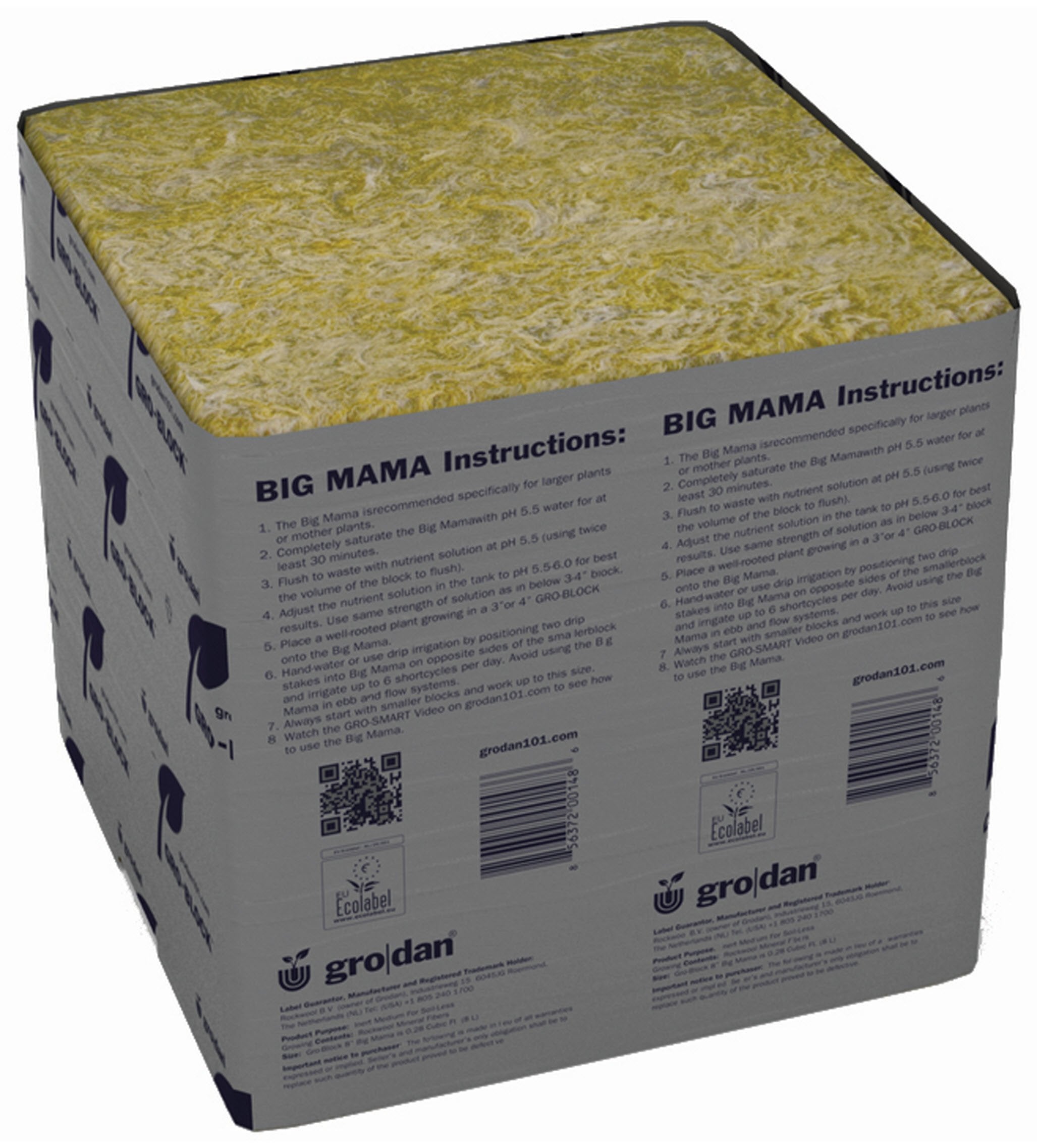 Grodan Big Mama 8" Single