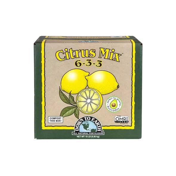Down to Earth™ Citrus Mix™ 6-3-3 - 3pk, 15lb