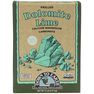 Down to Earth Dolomite Lime 5lb