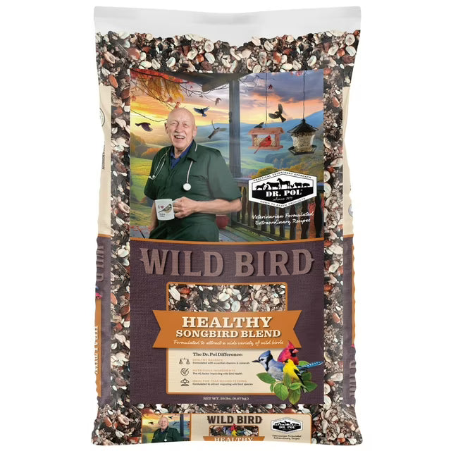 Dr. Pol Healthy Songbird Blend Wild Bird Food 20LB