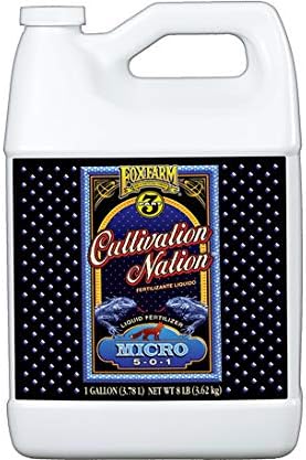 FoxFarm Cultivation Nation Micro (5-0-1) Gallon