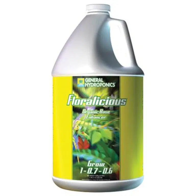 General Hydroponics Floralicious Grow Base Enhancer, 1 gallon