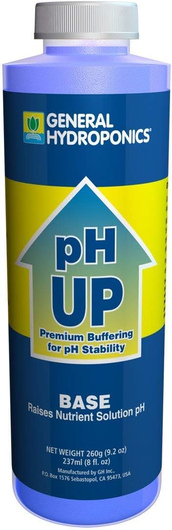 General Hydroponics pH Up Base 8 fl. oz.