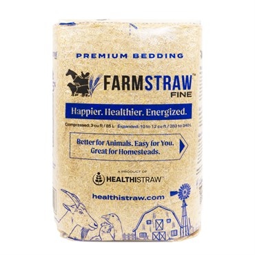 FarmStraw Fine Animal Bedding Wheat Straw 3 cu. ft.