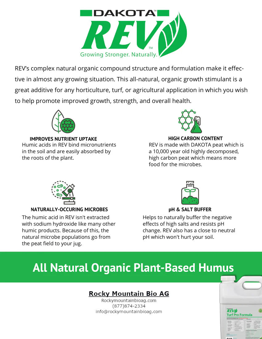 Organic REV Liquid Plant Food for Healthier Plants, 16 oz.