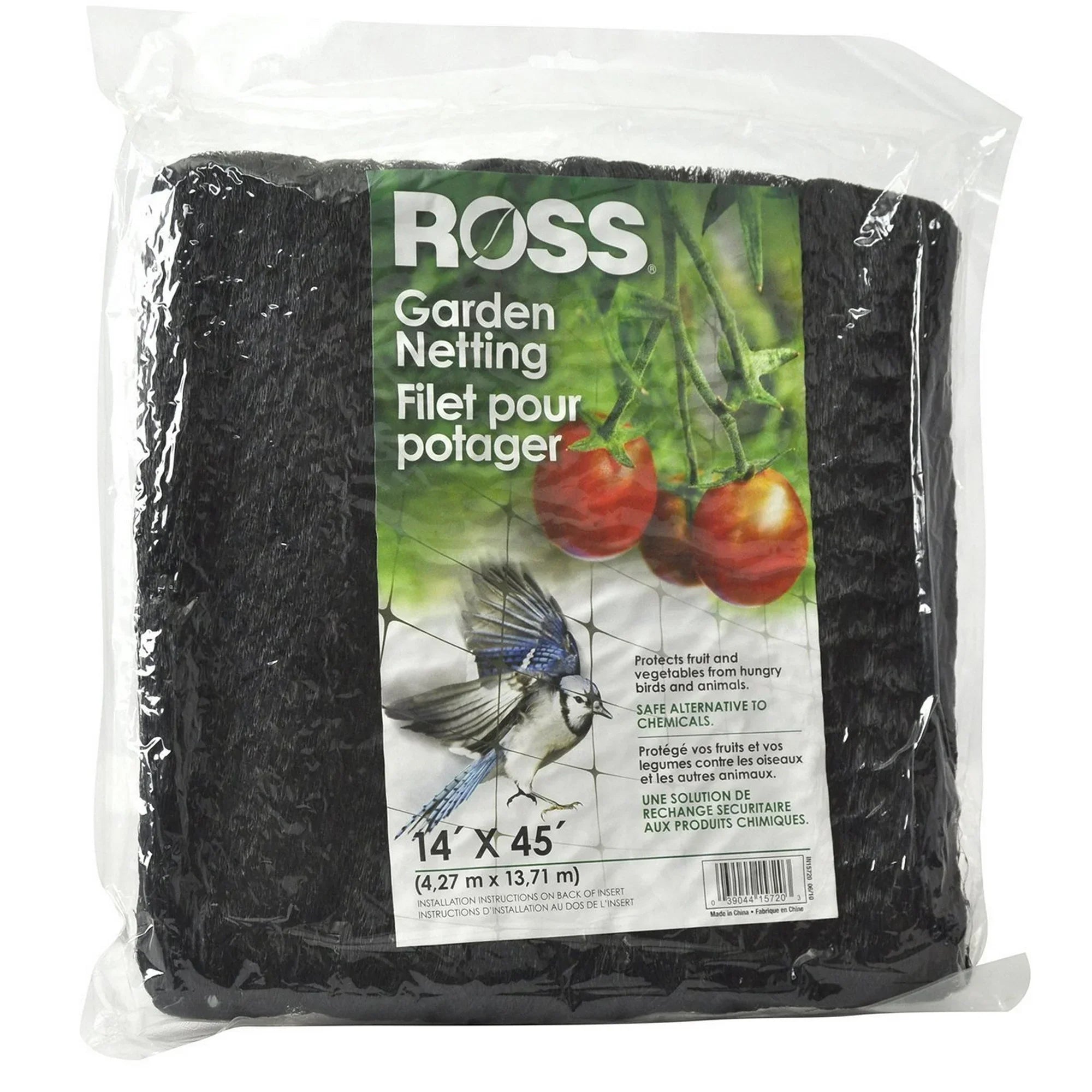 Ross Garden Netting Filet Pour Potager, 14" x 45"