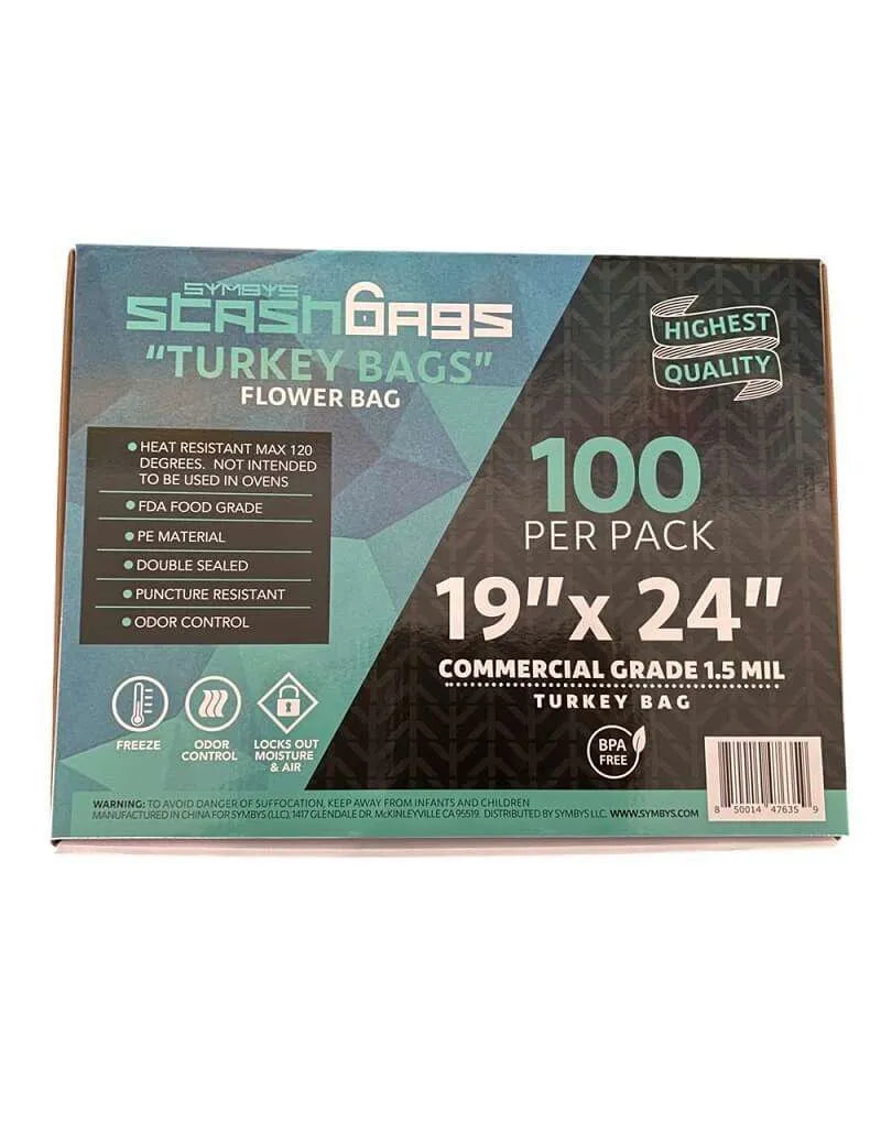 Symbys StashBags – 19″ x 24″ Commercial Grade Turkey Bags (25ct)