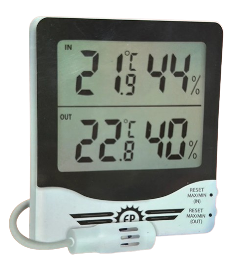 EP Digital Thermometer And Hygrometer With Probe