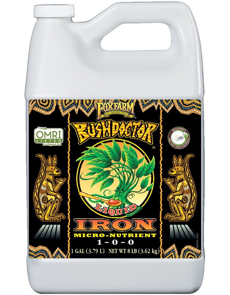 FoxFarm Bush Doctor Liquid Iron (1-0-0) Gallon
