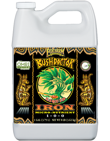 FoxFarm Bush Doctor Liquid Iron (1-0-0) Gallon