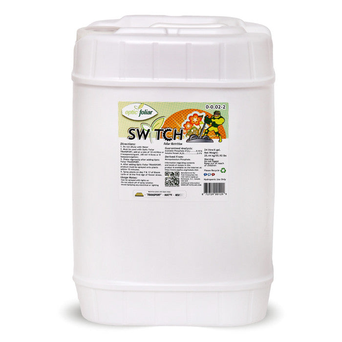 Optic Foliar Switch, 6 gallon
