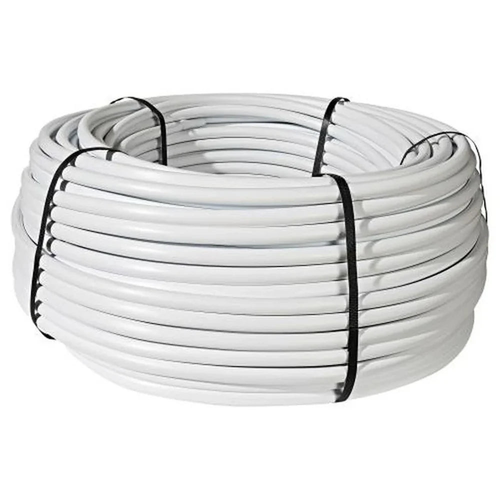 Netafim - White/Black UV Polyethylene Tubing, 17mm (1/2 in ID), 500 Feet