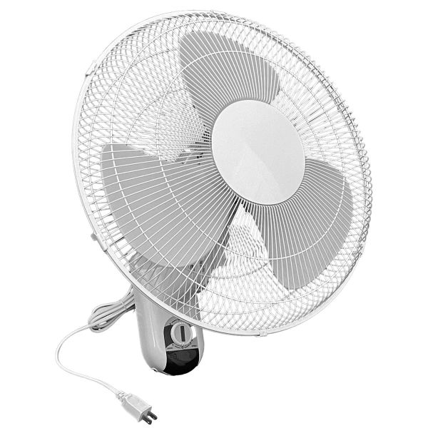 Hort20 16" Wall Mount 3 Speed Oscillating Fan