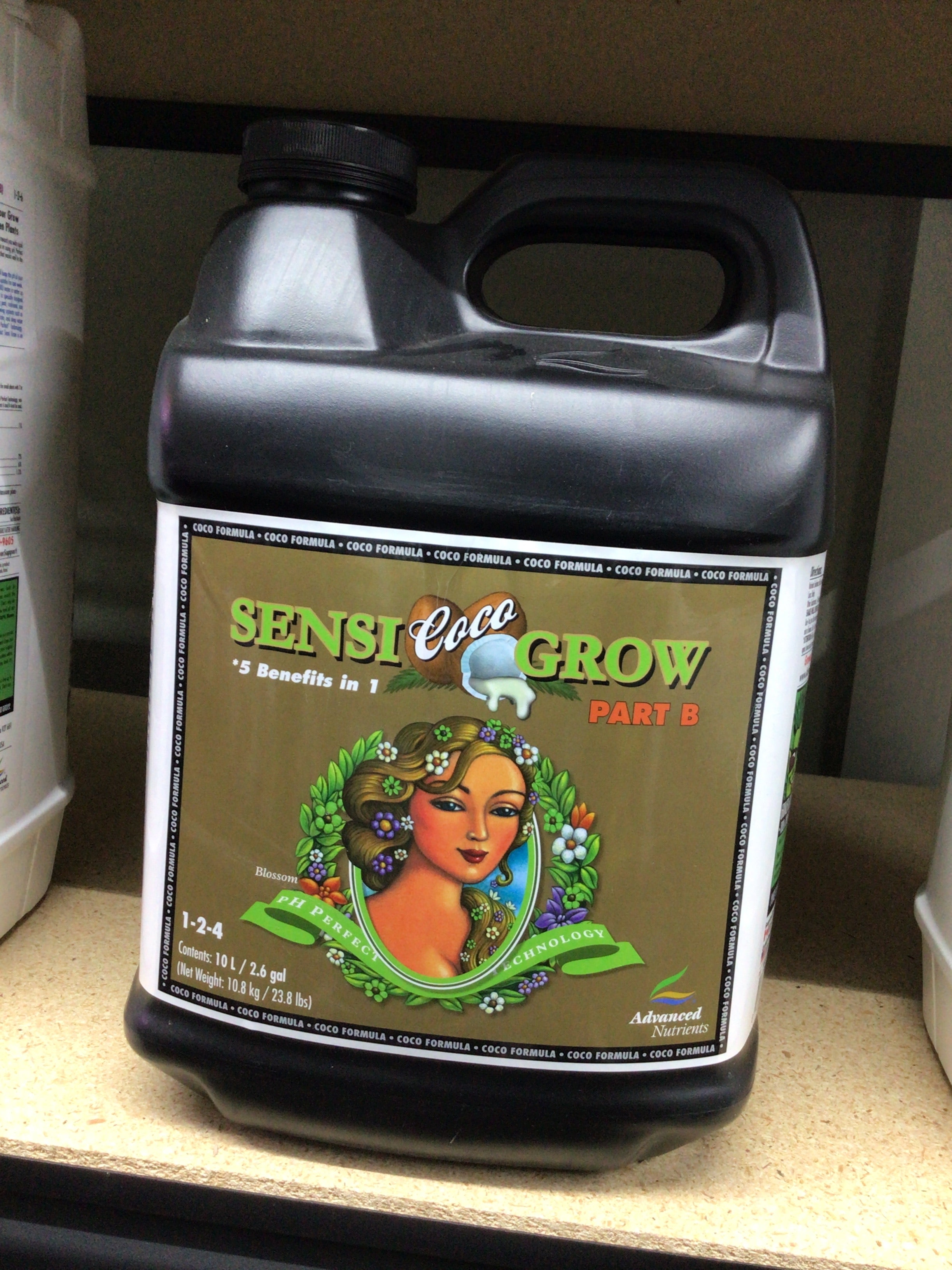 Advanced Nutrients Sensi coco grow part B (1–2-4)