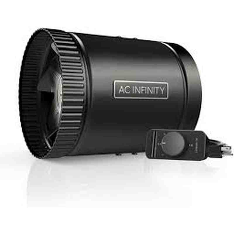AC Infinity RAXIAL S6, Inline Booster Duct Fan with Speed Controller, 6-Inch (Pre-Owned)