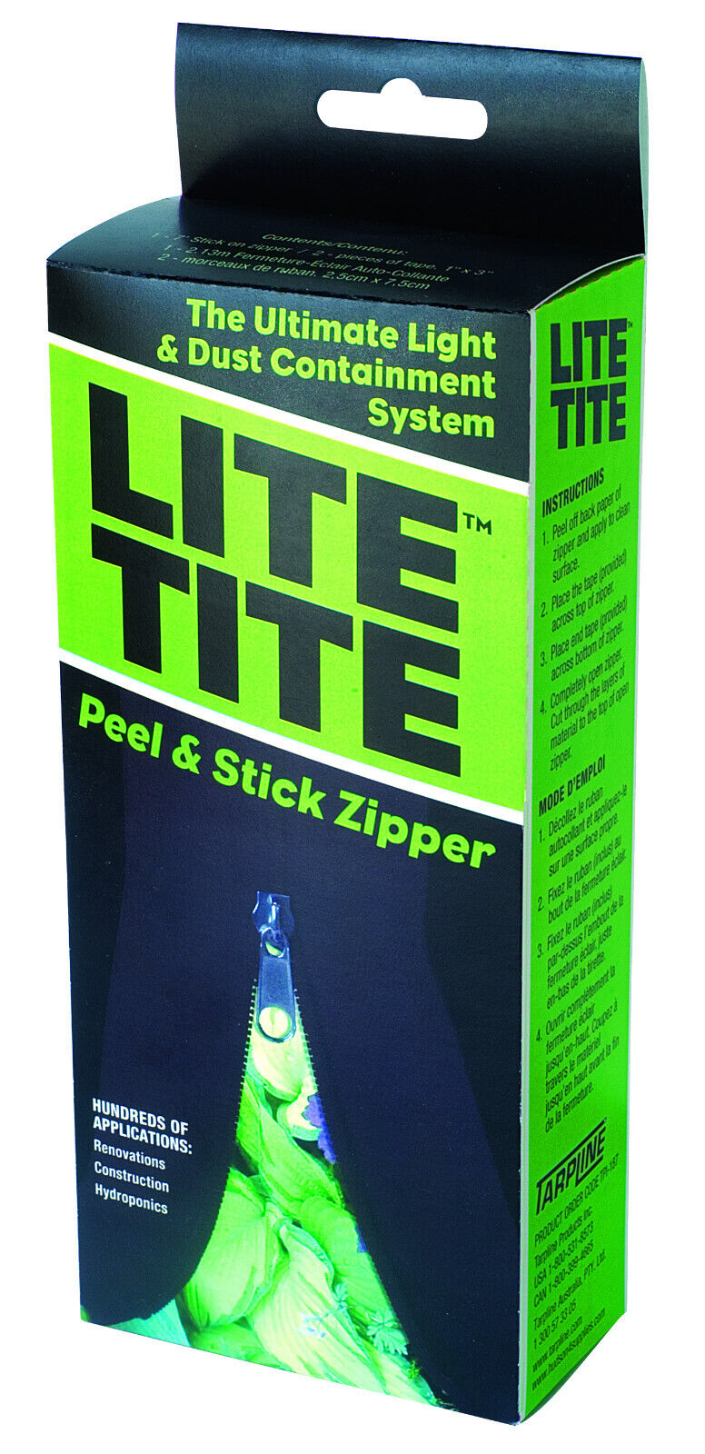 Lite Tite Peel & Stick Zipper