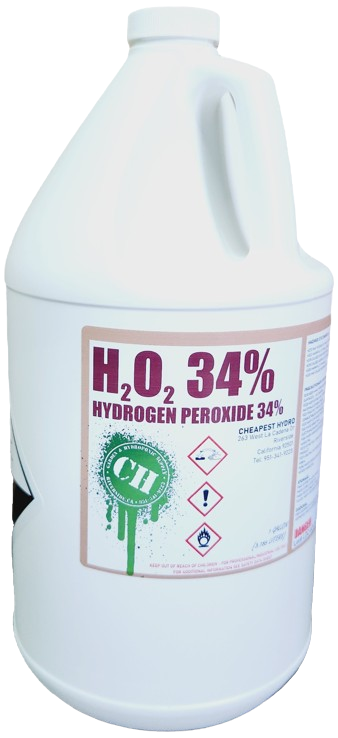 Hydrogen Peroxide 34% 1 Gallon