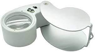 Growers Edge® Illuminated Magnifier Loupe with clip 40x