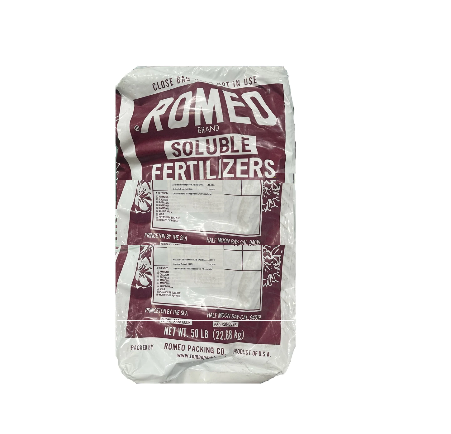 Romeo Soluble Fertilizer, 0-50-30, 50lb