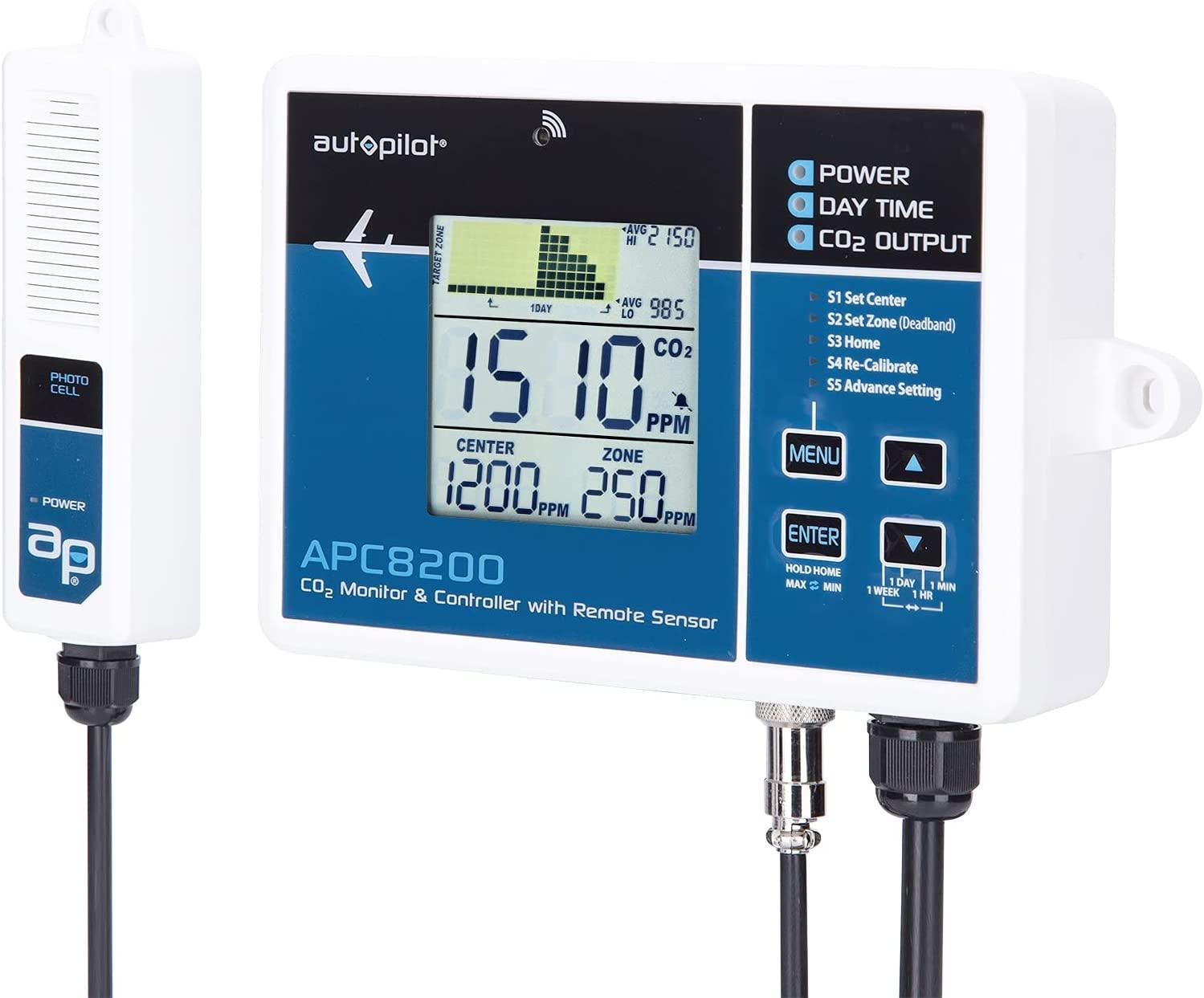Autopilot Digital Co2 Controller W/15' Remote Sensor