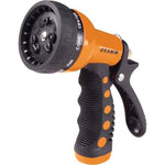 Dramm Revolver Metal 9-Pattern Nozzle, Orange