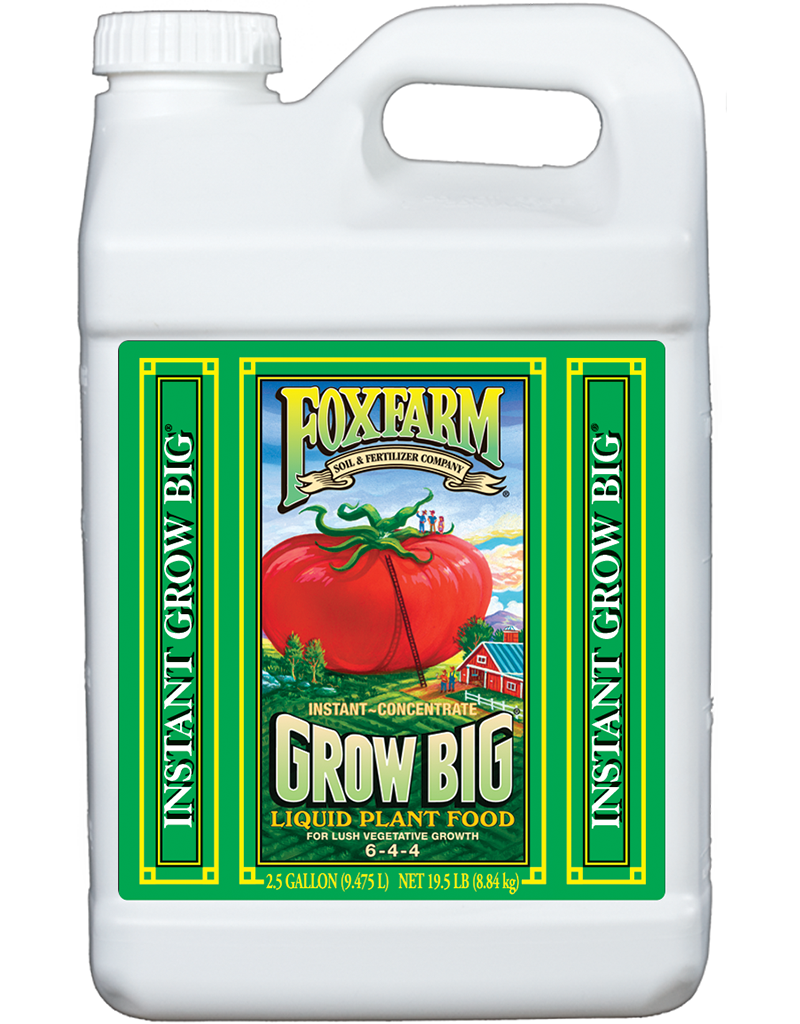 FoxFarm Grow Big® Liquid Plant Food 6-4-4 2.5 Gallon