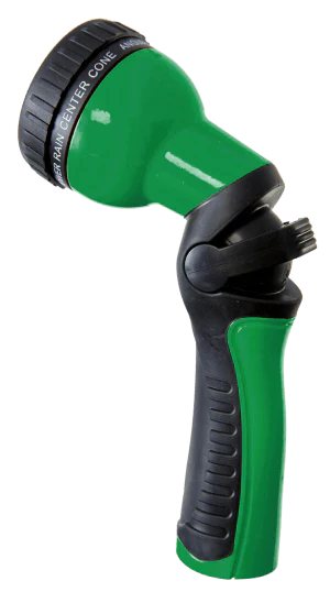 Dramm Revolution Metal 9-Pattern Nozzle, Green