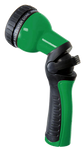 Dramm Revolution Metal 9-Pattern Nozzle, Green