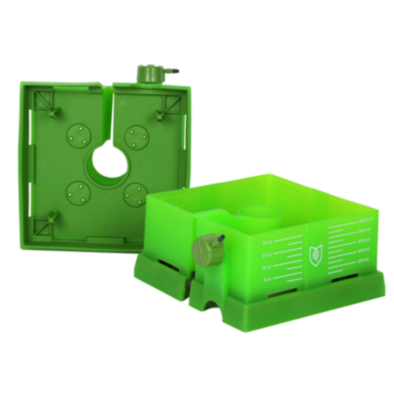 FloraFlex® 6″ Square Flood. & Drip Shield-SINGLE