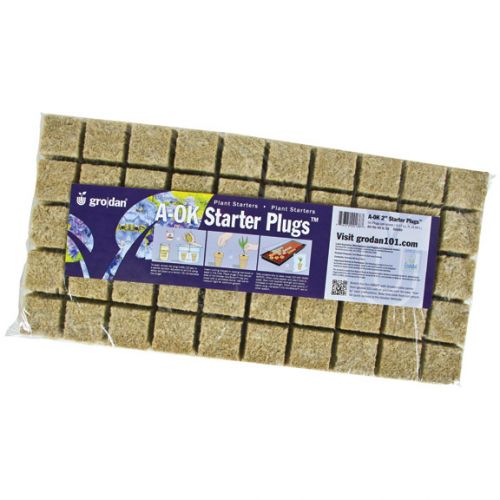 Grodan® A-OK Starter Plugs™ 2" sheet