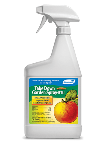 Monterey® Take Down Garden Spray, RTU, Spray Bottle, 1 Quart
