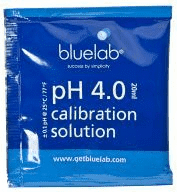Bluelab® PH 4.0 Calibration Solution 20ml Sachet