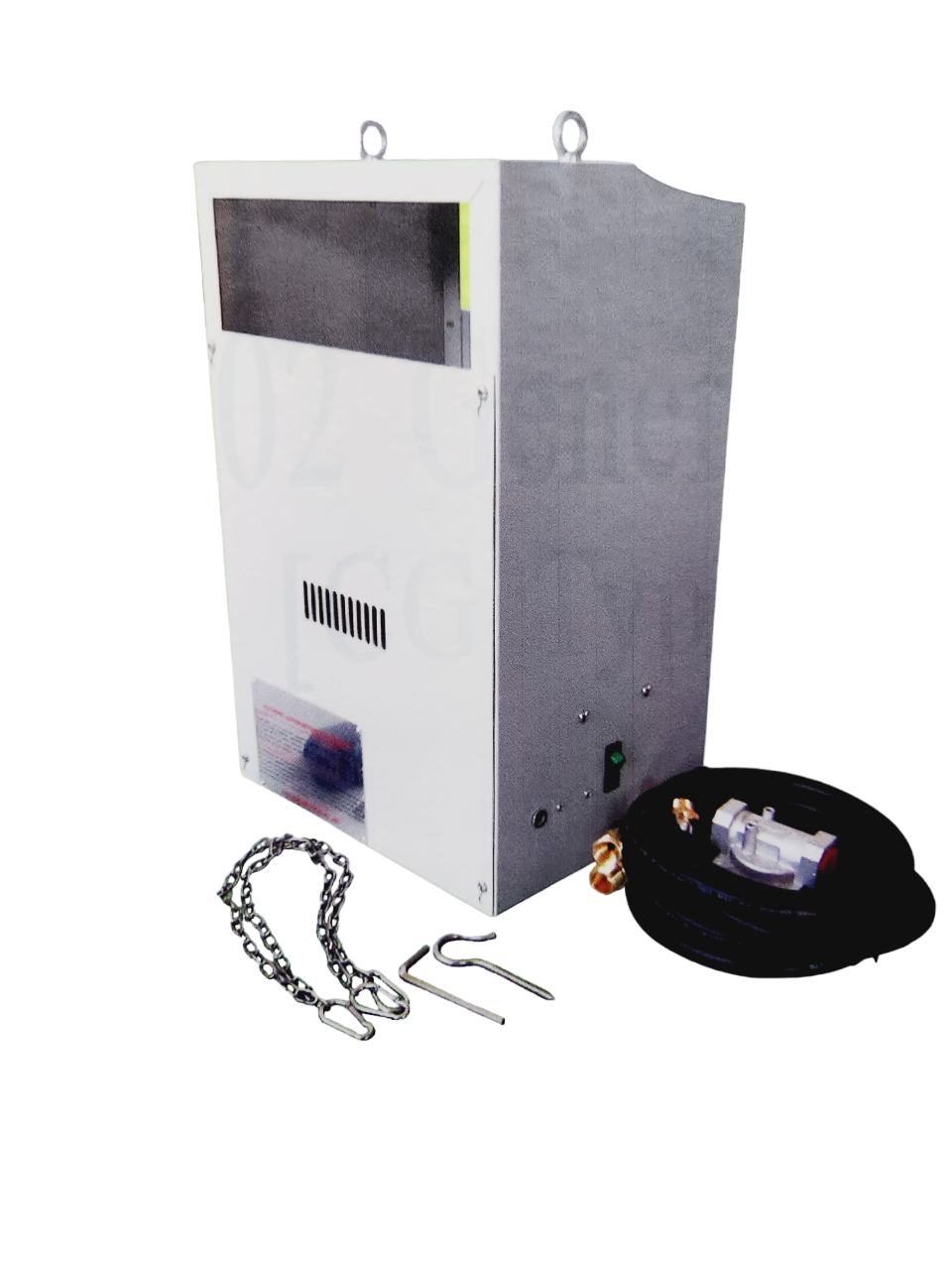 Aura Systems 4 Burner CO2 Generator, Natural Gas