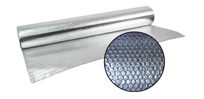 Sun Blocker® Foil Bubble Film IR Blocker 4ftx100ft