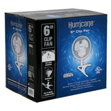 Hurricane Classic Clip Fan, 6 inch