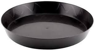 XY Heavy Duty Black Saucer 16in